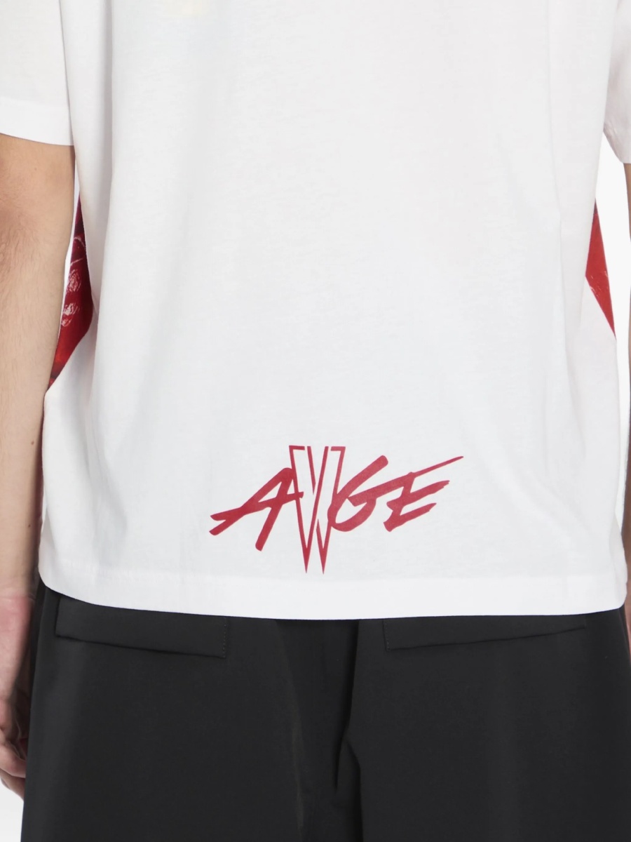 Tricou Moncler X Asap Rocky rosu - Img 4