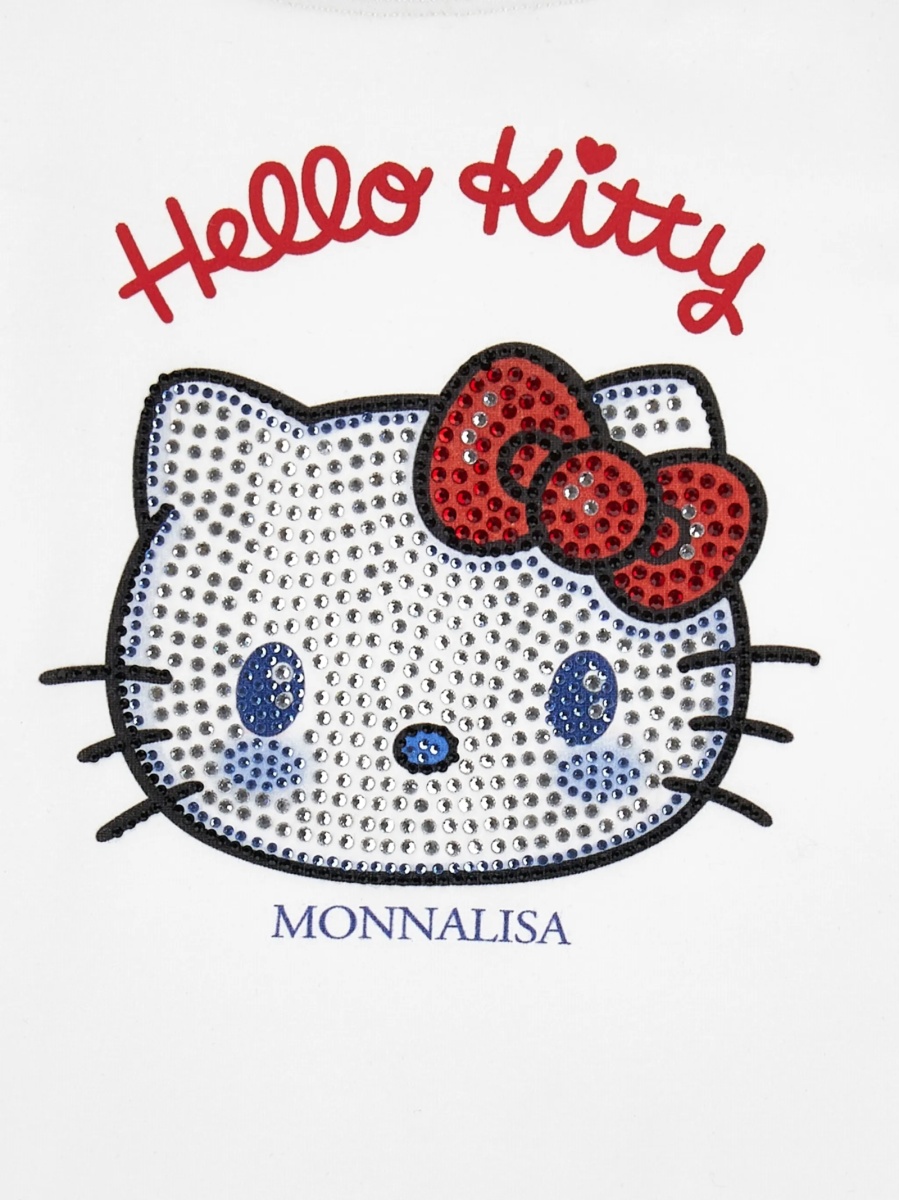 Tricou Monnalisa alb - Img 3