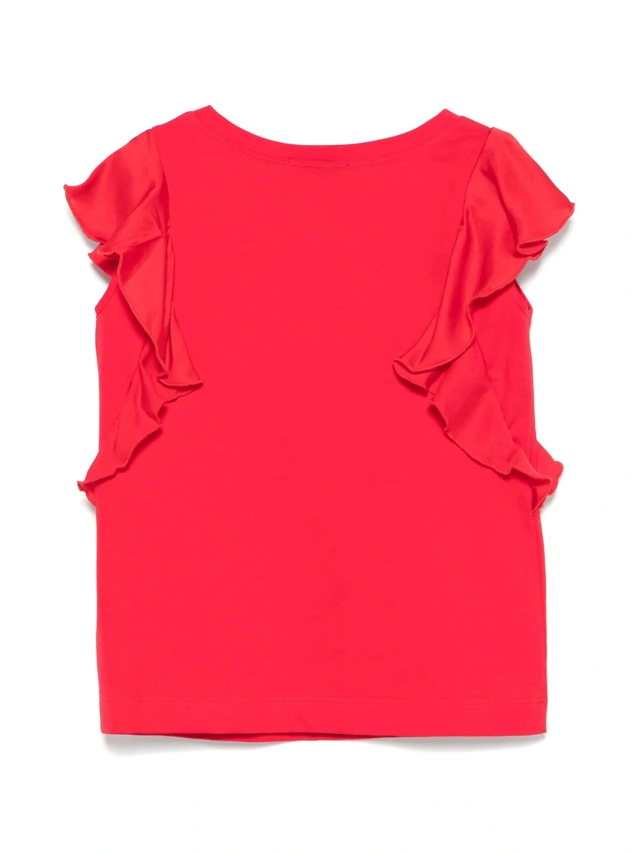 Tricou Monnalisa rosu - Img 2