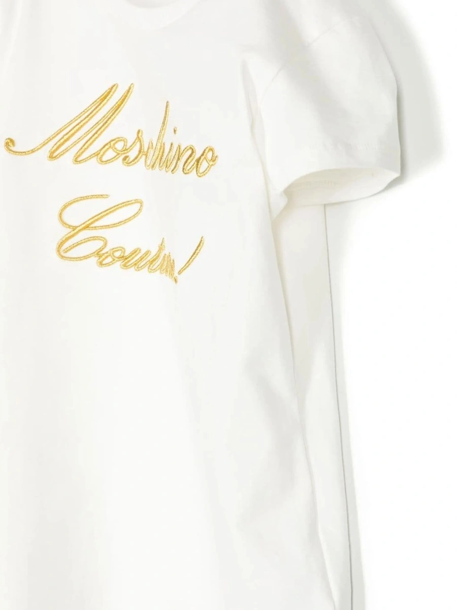 Tricou Moschino alb - Img 3