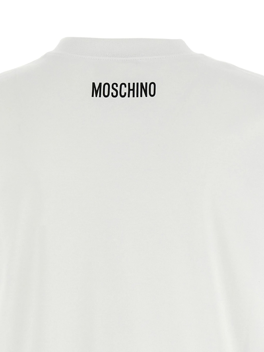Tricou Moschino alb - Img 4
