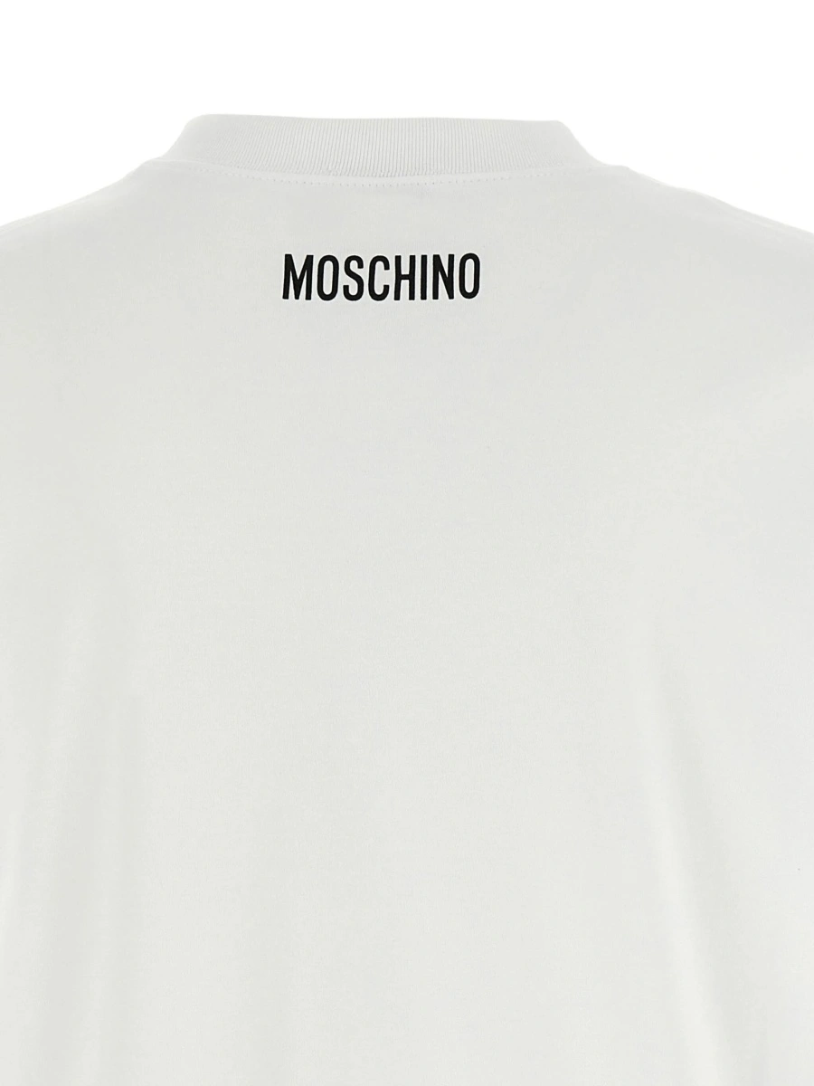 Tricou Moschino alb - Img 4