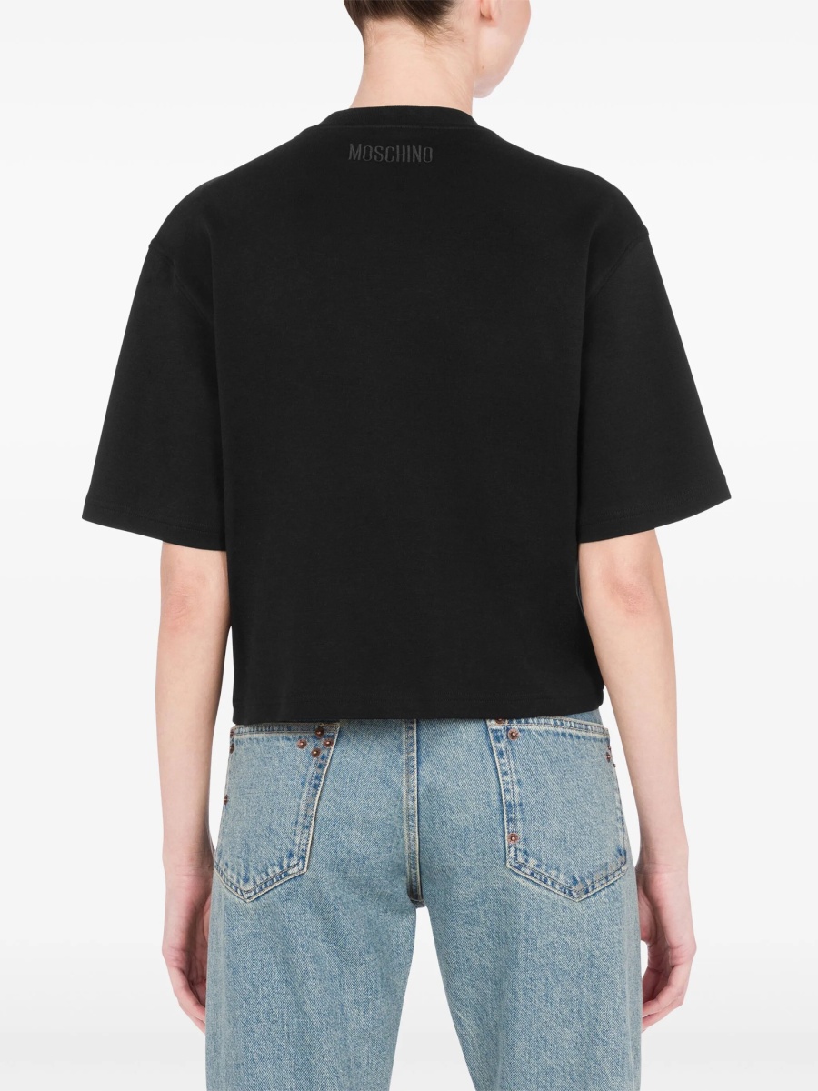 Tricou Moschino negru - Img 3