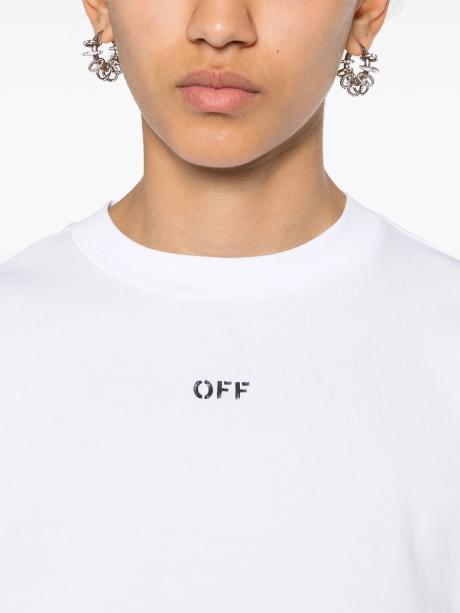 Tricou Off-White alb - Img 5
