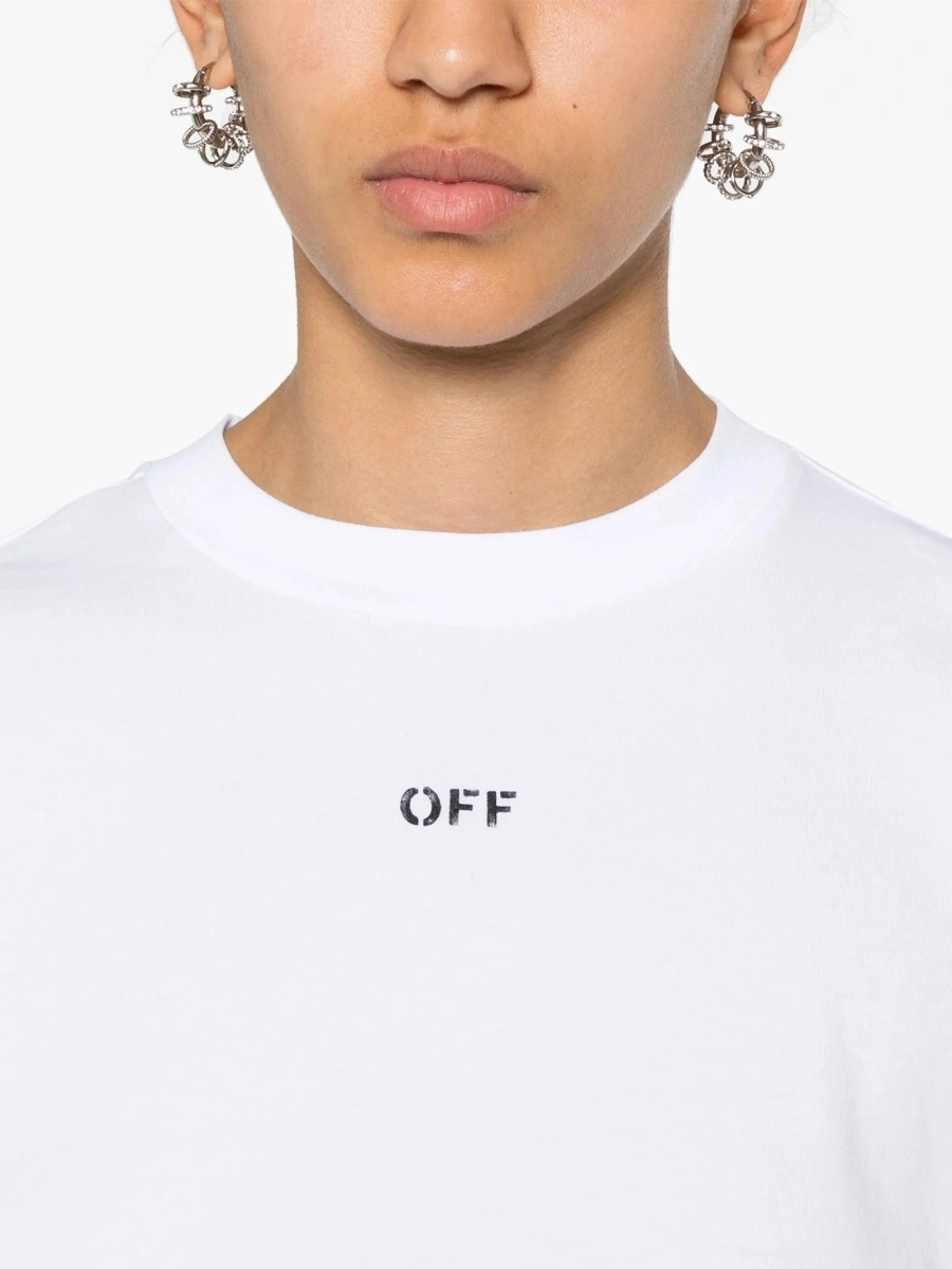 Tricou Off-White alb - Img 5