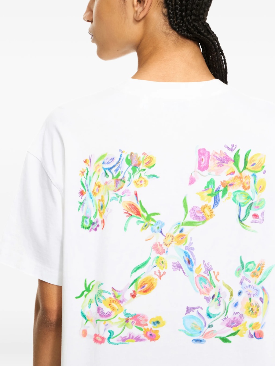 Tricou Off-White alb - Img 4