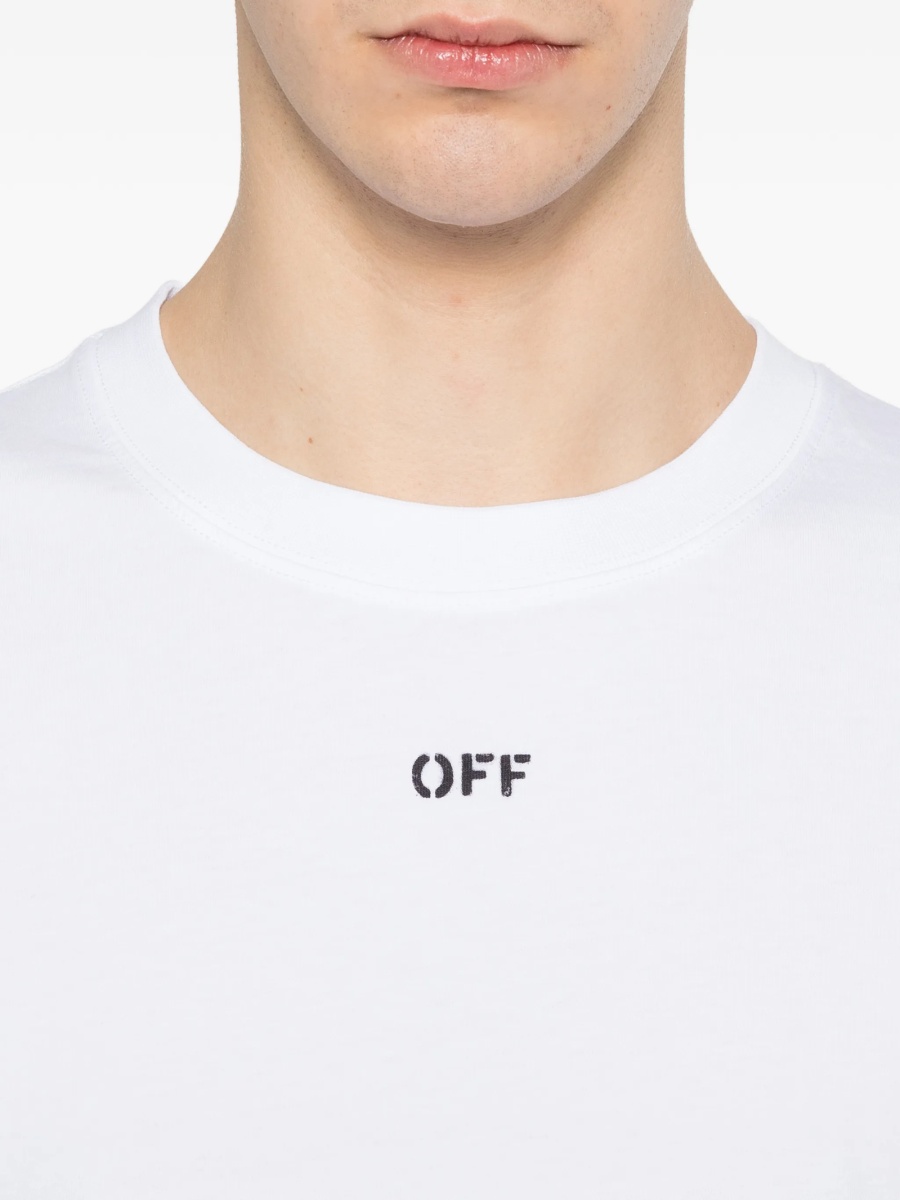 Tricou Off-White alb - Img 5