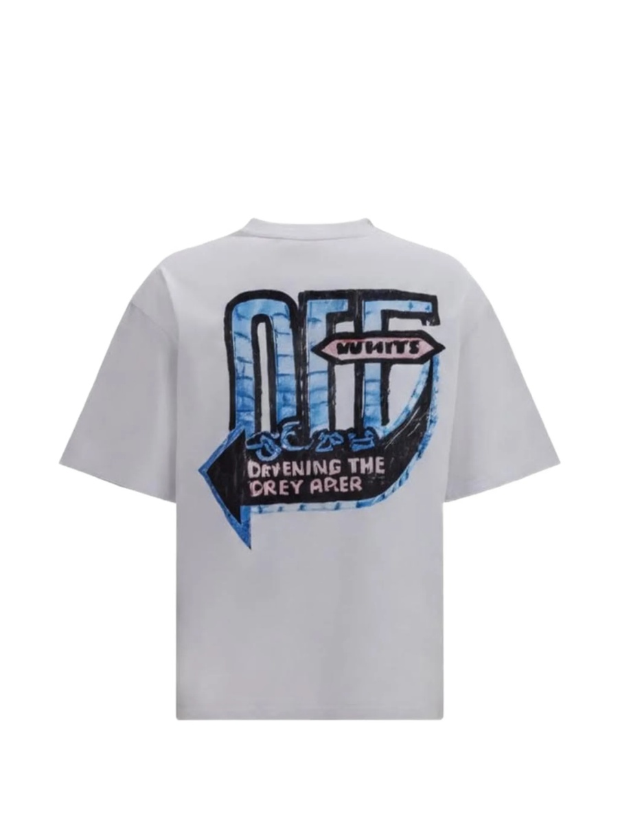 Tricou Off-White alb - Img 2