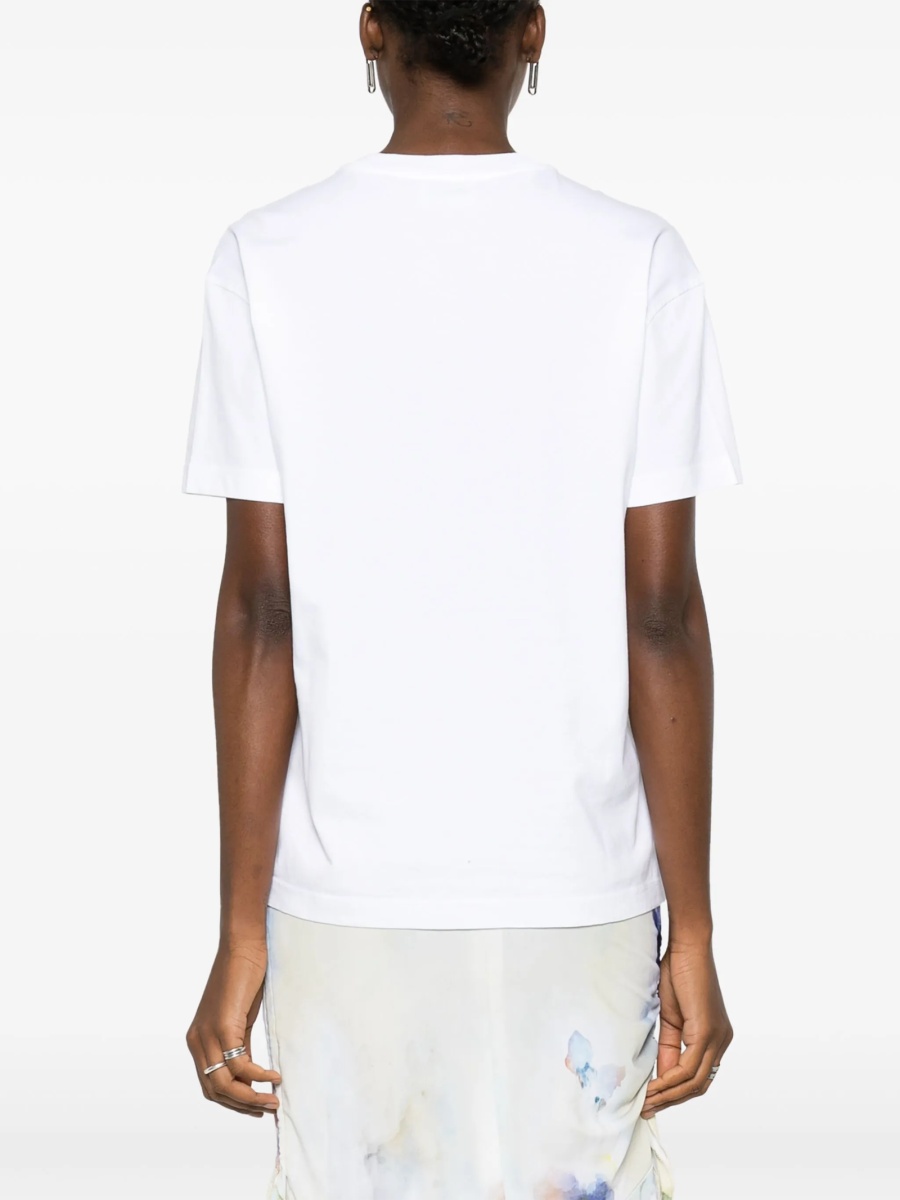 Tricou Off-White Bookish alb - Img 4