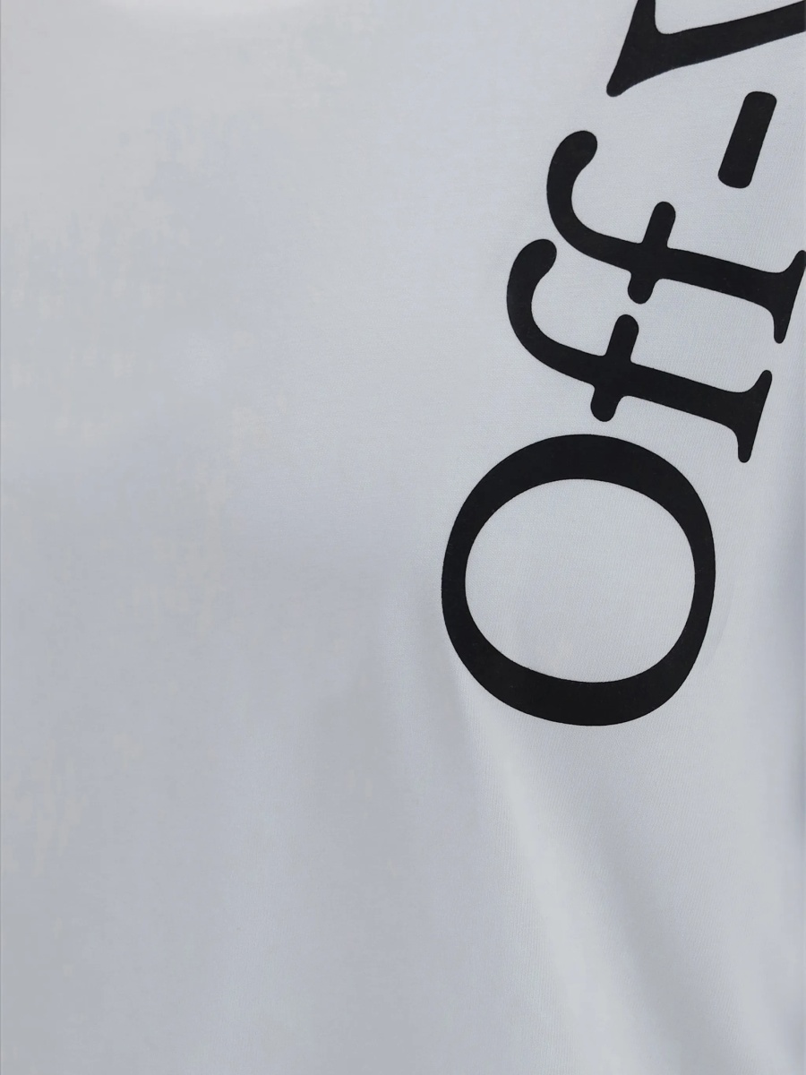 Tricou Off-White Bookish alb - Img 3