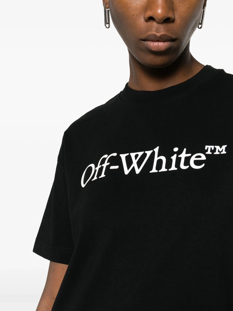 Tricou Off-White Bookish negru - Img 5