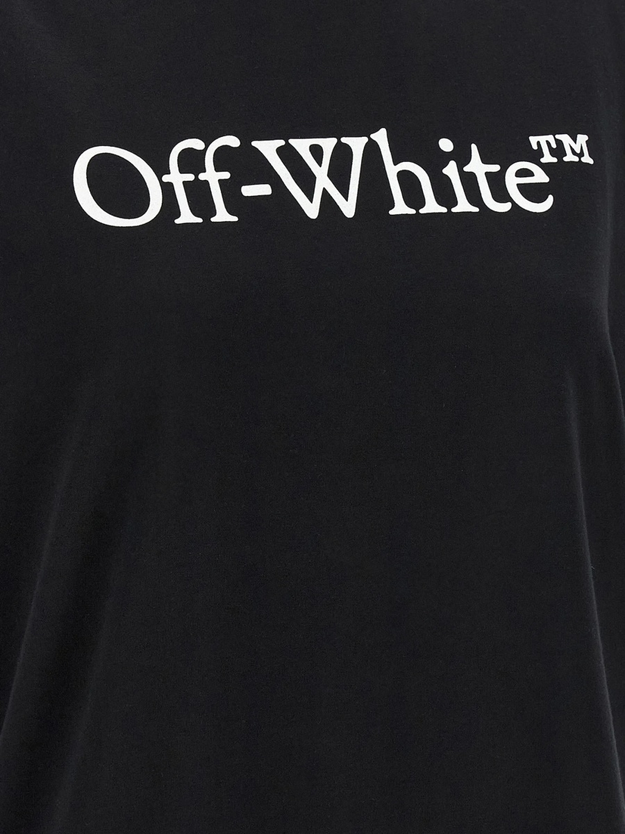Tricou Off-White Bookish negru - Img 3