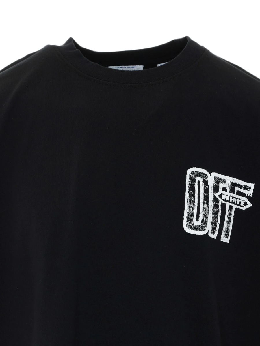 Tricou Off-White negru - Img 4