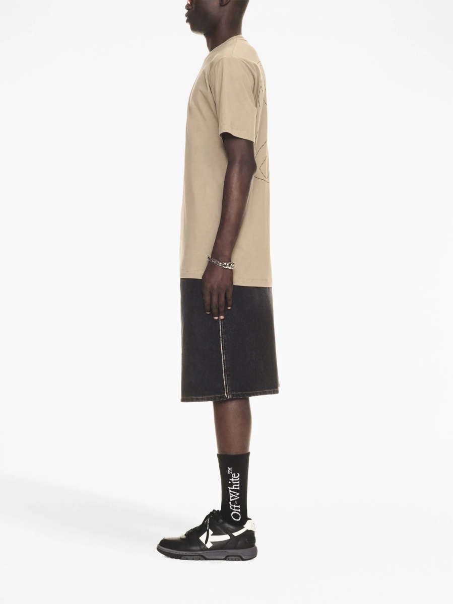 Tricou Off-White neutru - Img 3