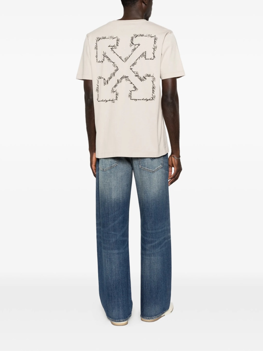 Tricou Off-White neutru - Img 2