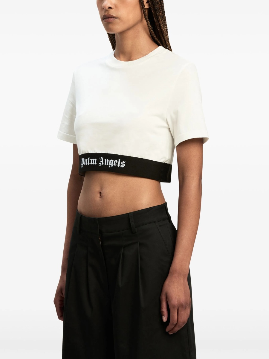 Tricou Palm Angels alb - Img 4