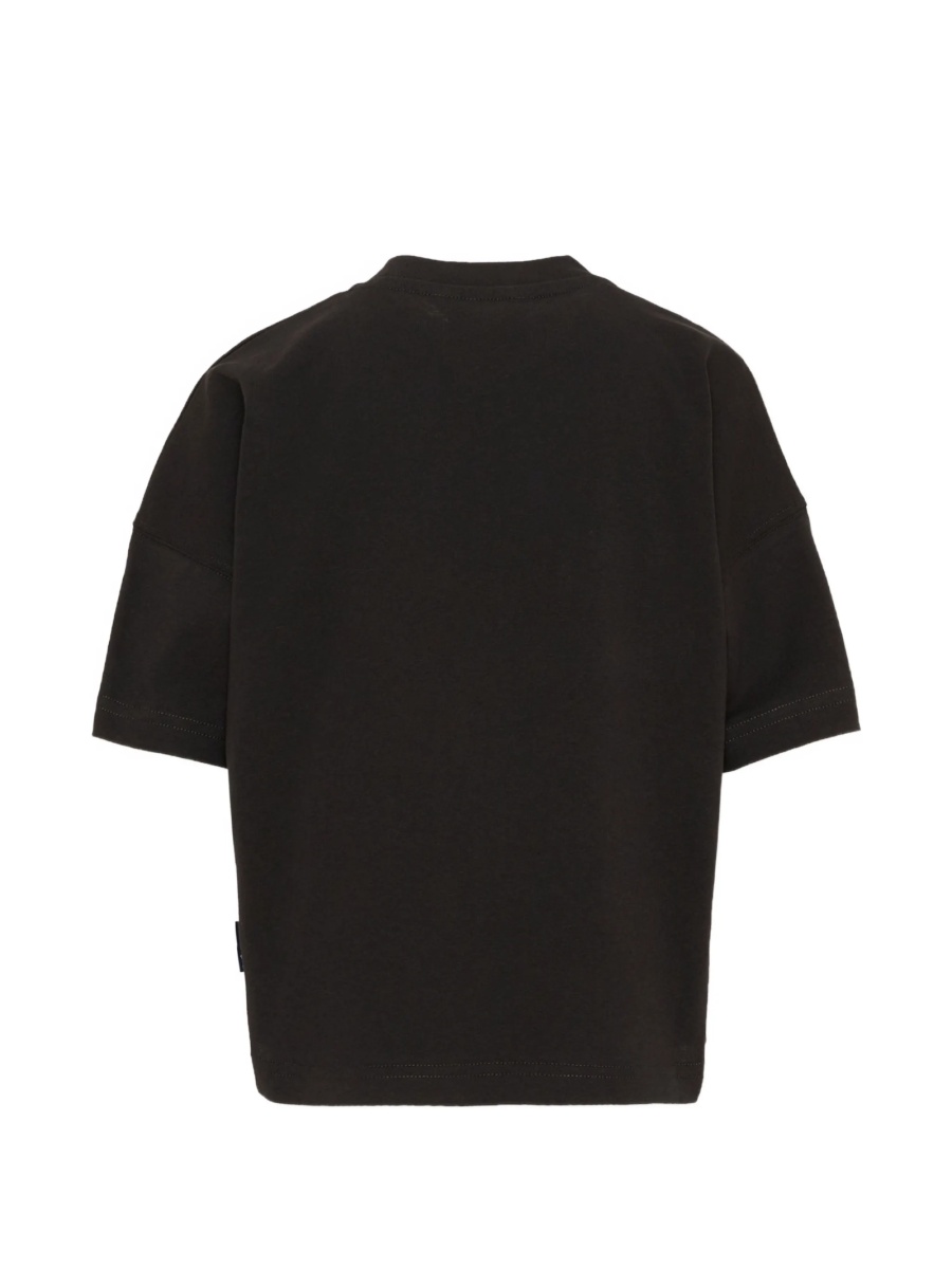 Tricou Palm Angels negru din bumbac - Img 2