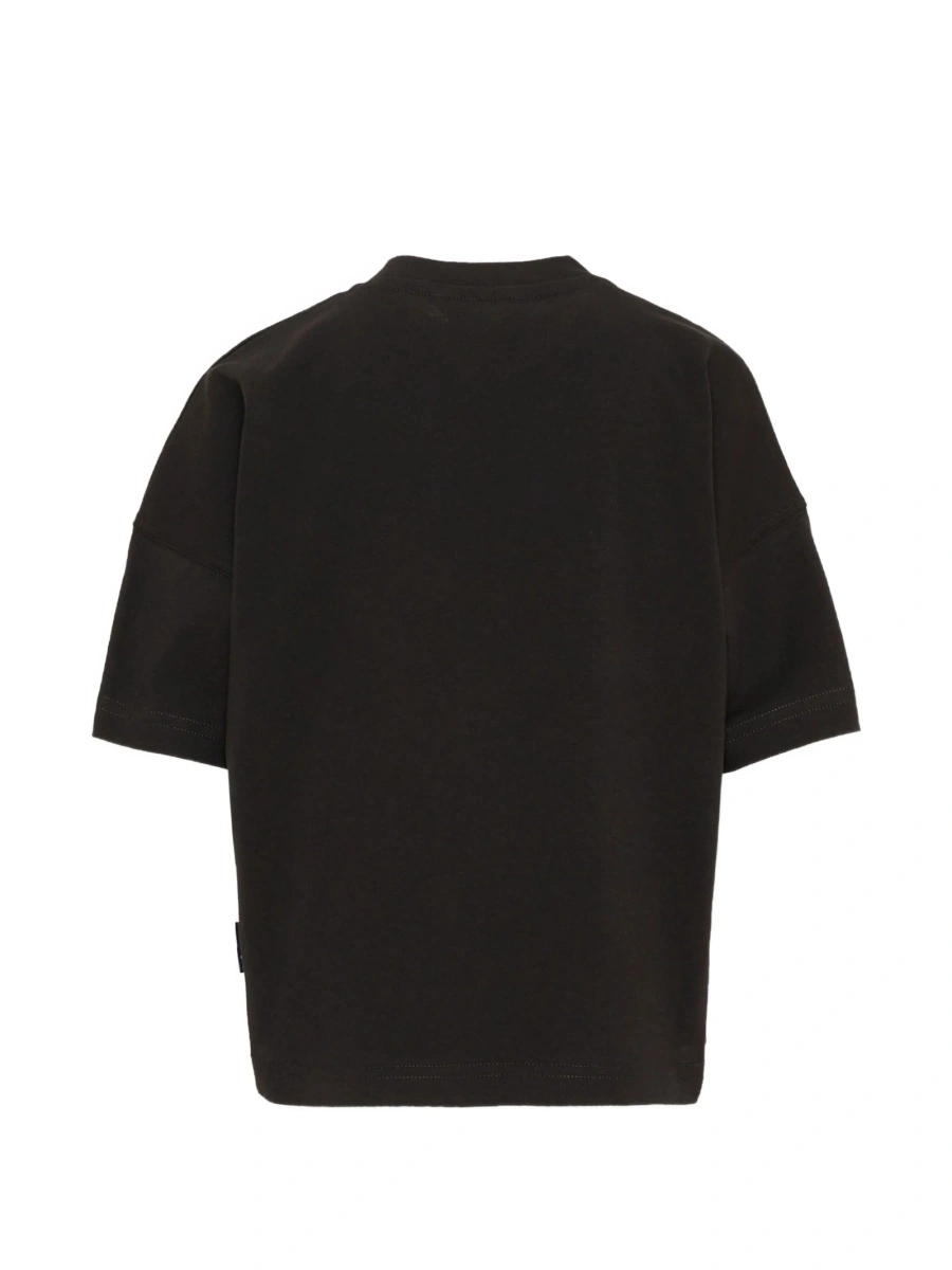 Tricou Palm Angels negru din bumbac - Img 2