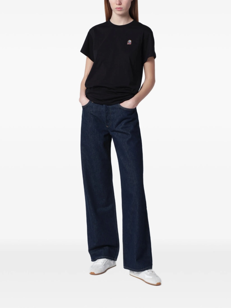 Tricou Parajumpers negru din bumbac - Img 2