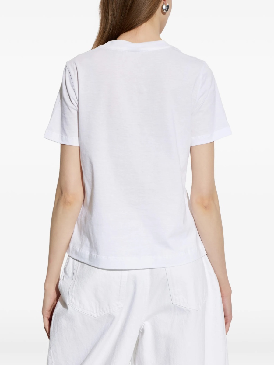 Tricou Paul Smith alb din bumbac - Img 4