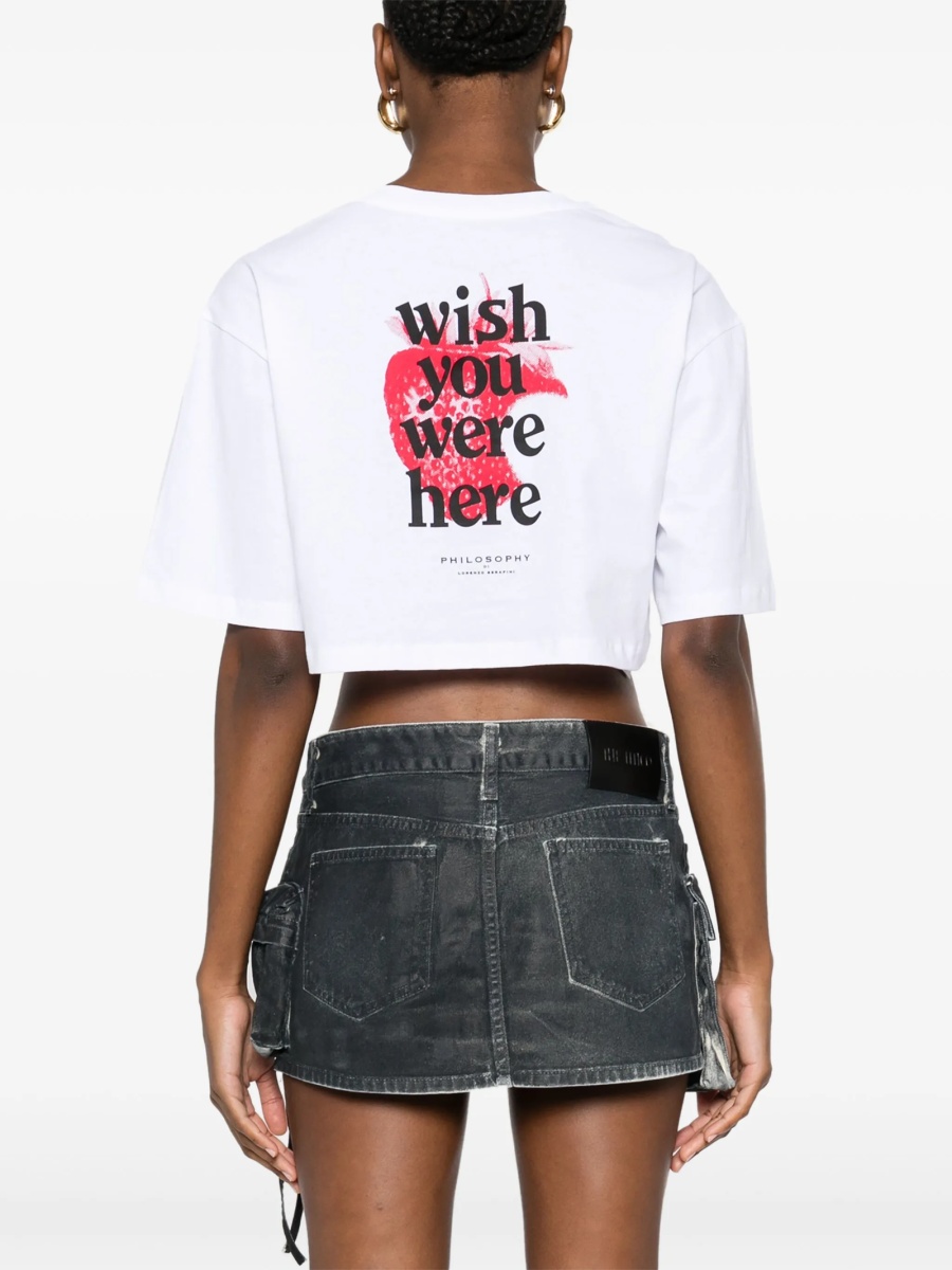 Tricou Philosophy alb - Img 4