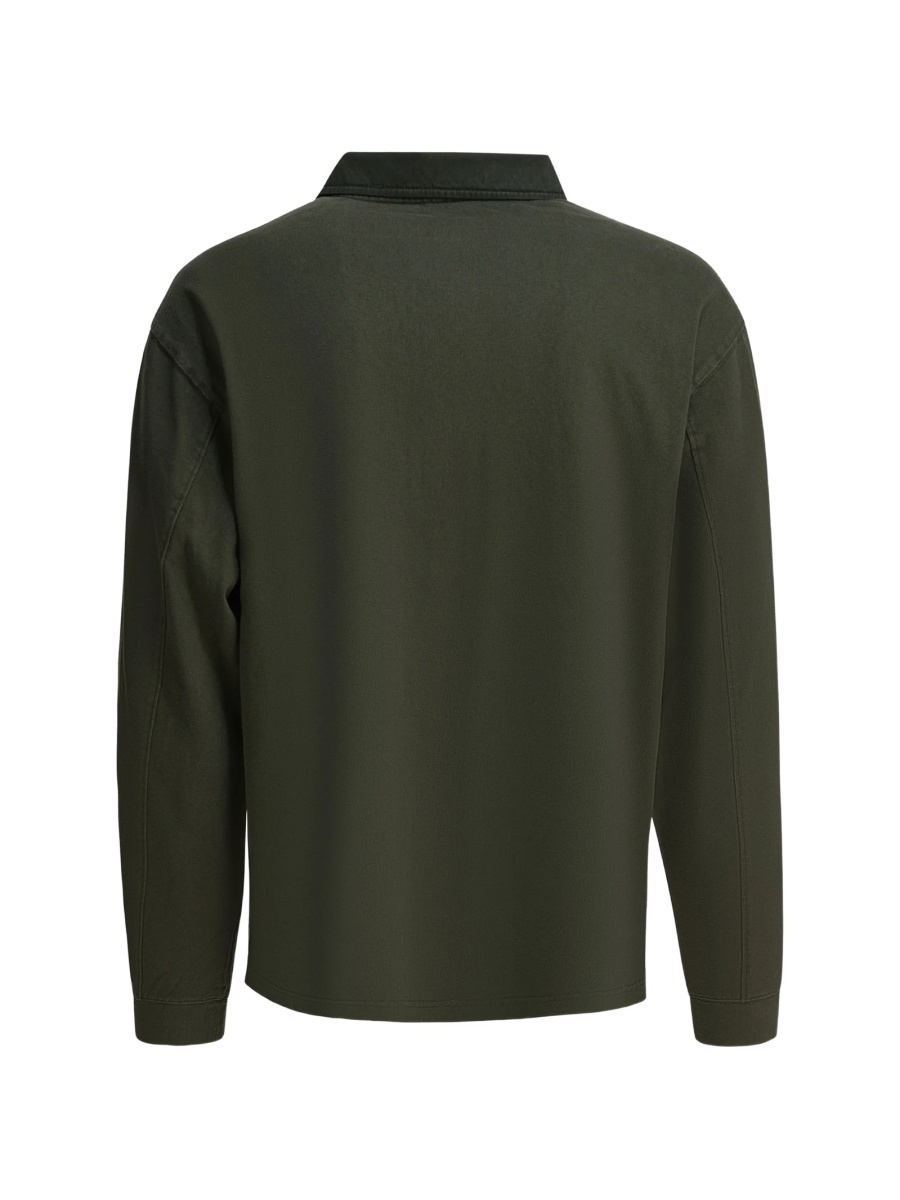 Tricou Polo Alex Mill verde - Img 2