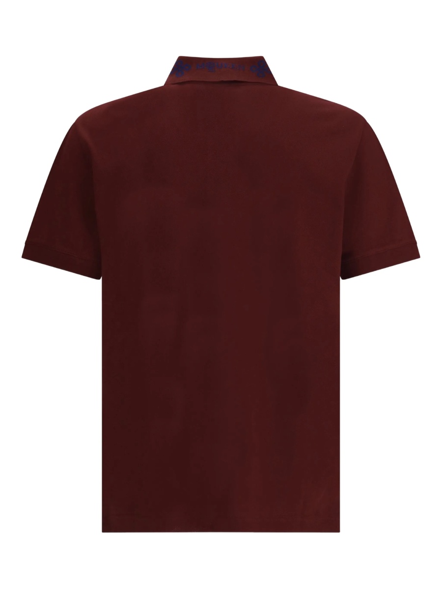 Tricou Polo Alexander McQueen rosu - Img 2