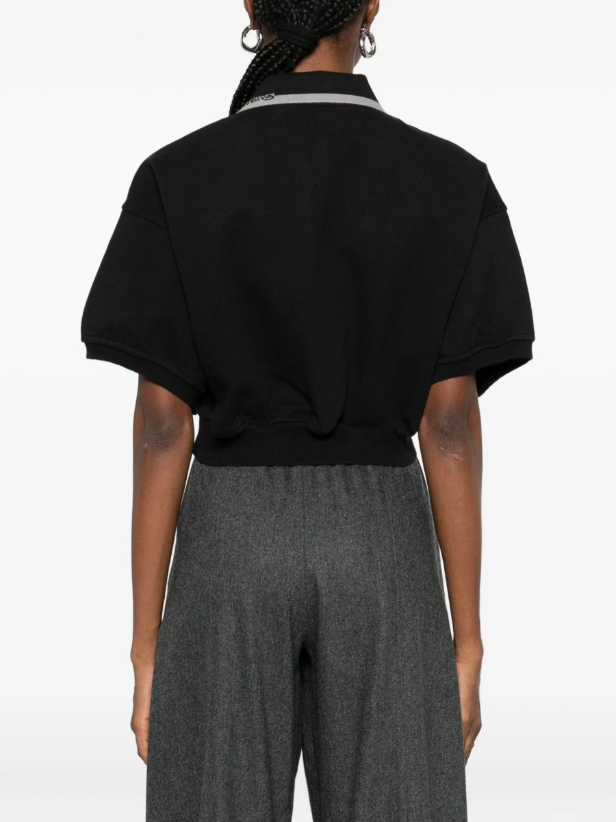 Tricou Polo Alexander Wang negru - Img 4