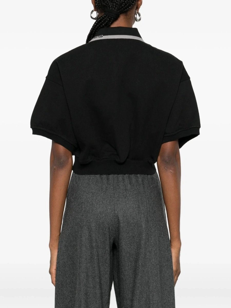 Tricou Polo Alexander Wang negru - Img 4