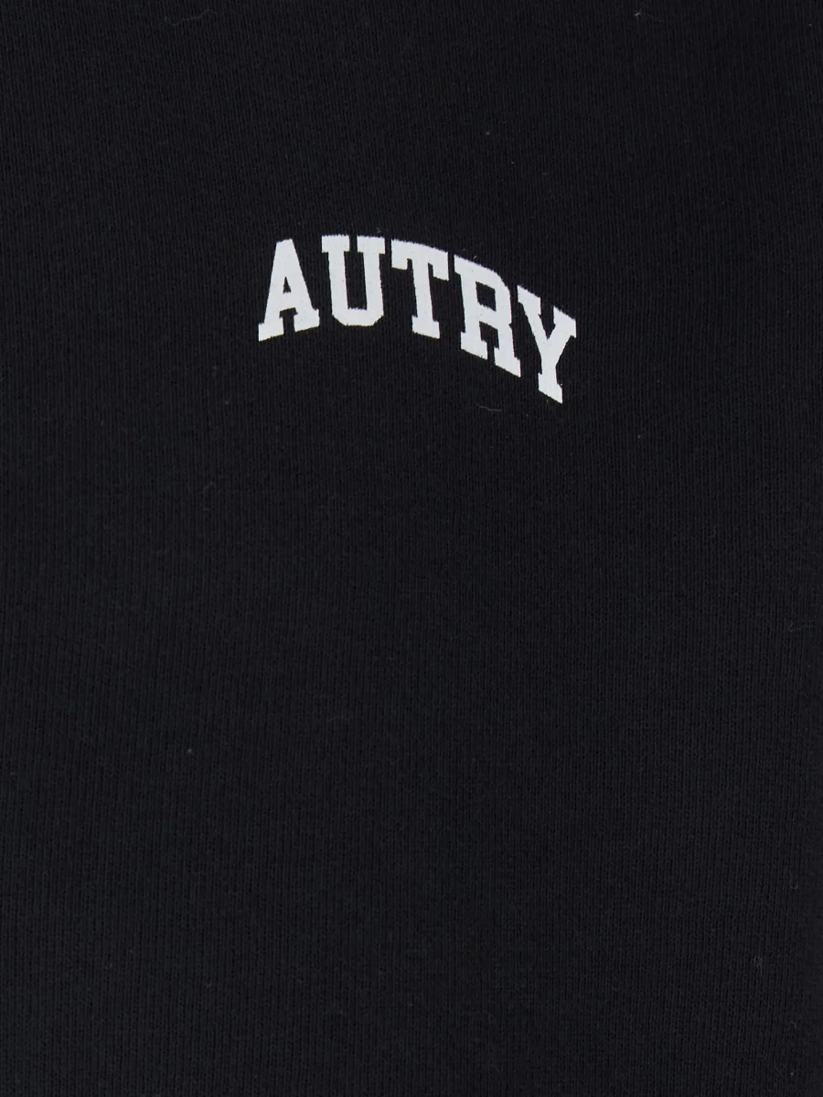 Tricou polo AUTRY negru din bumbac - Img 5