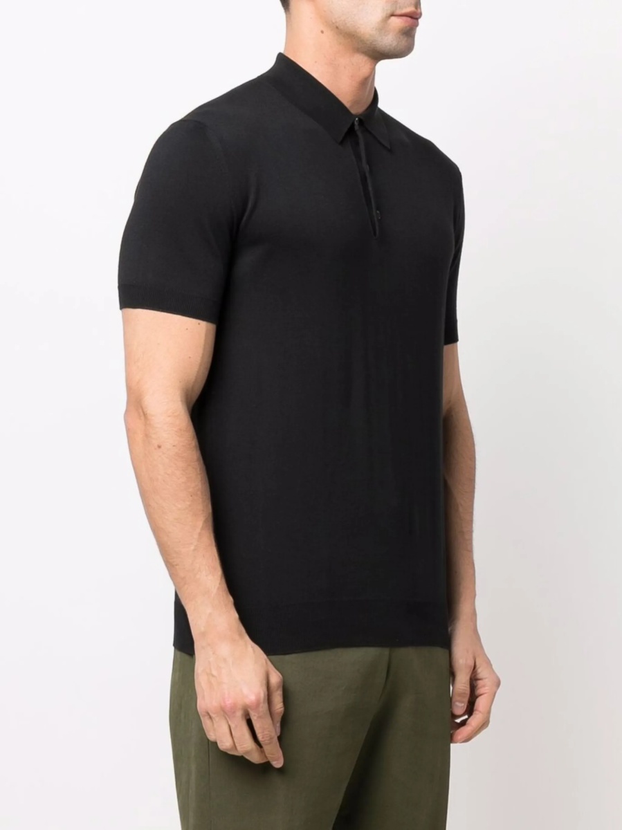 Tricou Polo Baracuta negru - Img 3