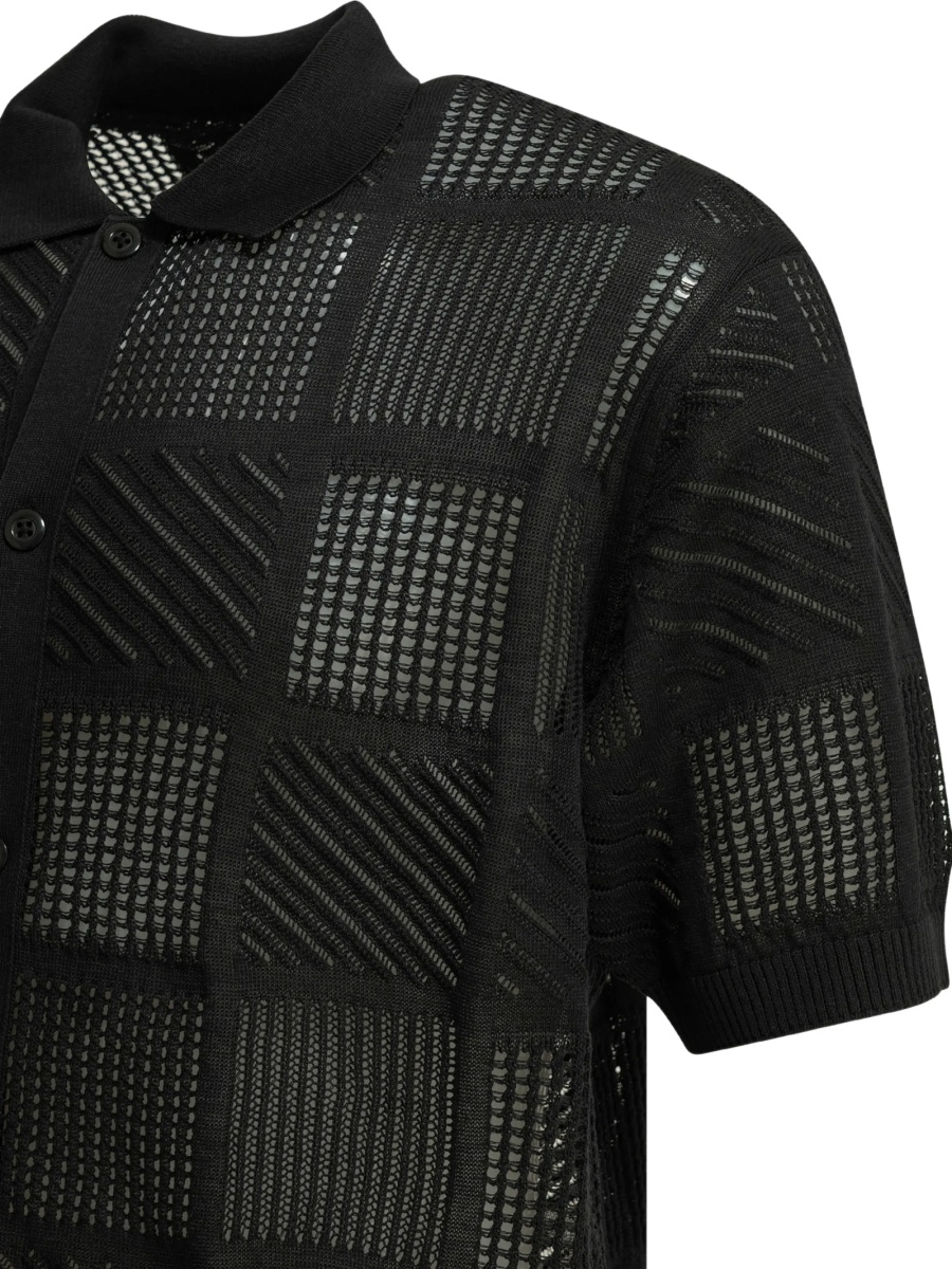 Tricou Polo Beams Plus negru - Img 4