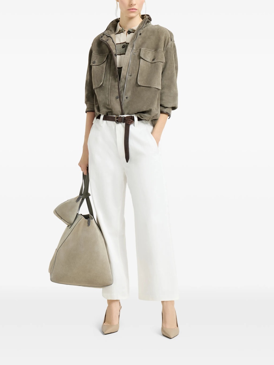 Tricou Polo Brunello Cucinelli neutru - Img 2