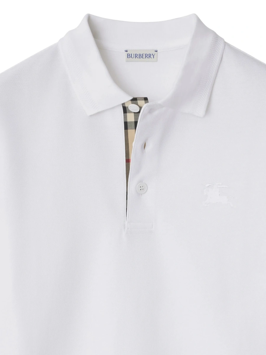 Tricou Polo Burberry alb - Img 5