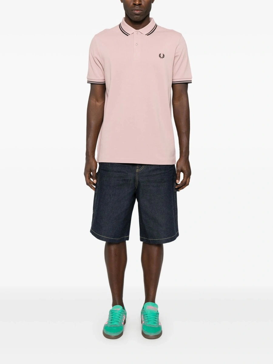 Tricou Polo Comme des Garçons roz - Img 2