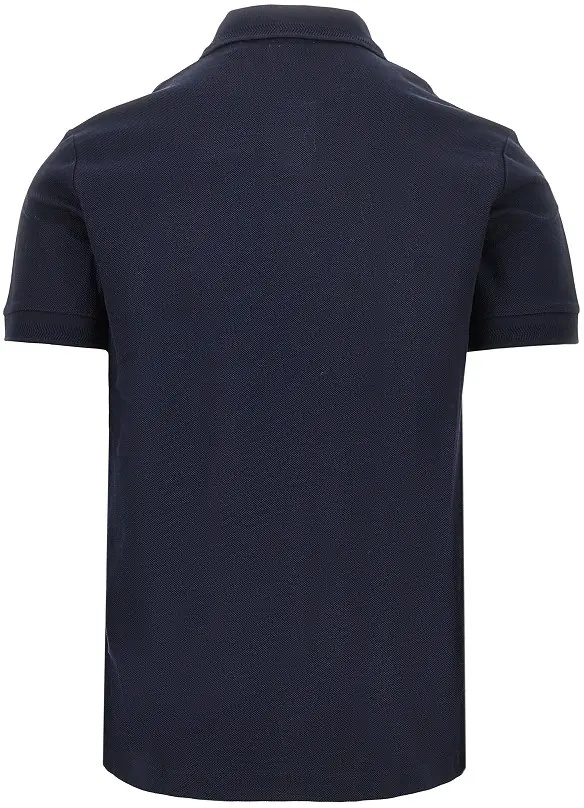 Tricou Polo Cotton piquet polo shirt with EKD embroidery - Img 3