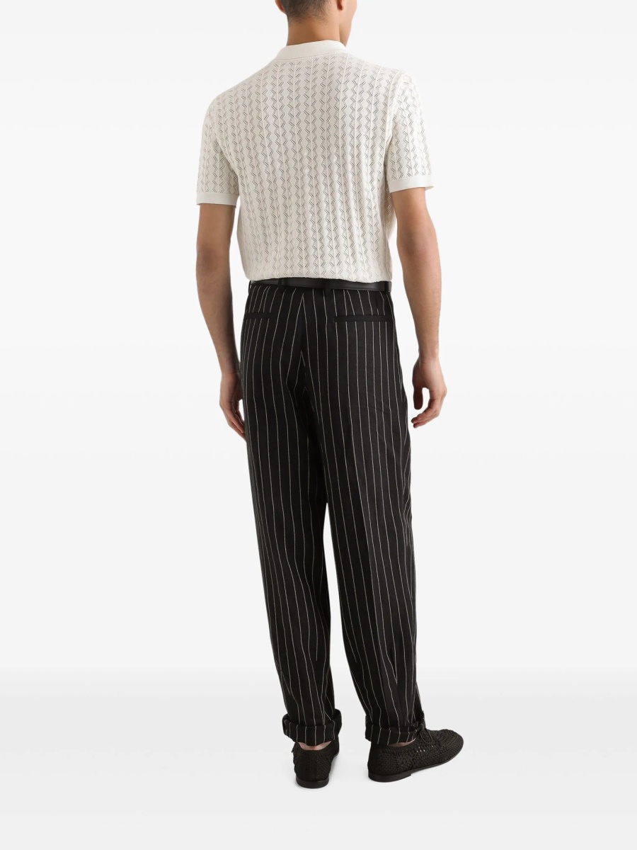 Tricou Polo Dolce &amp; Gabbana alb - Img 3