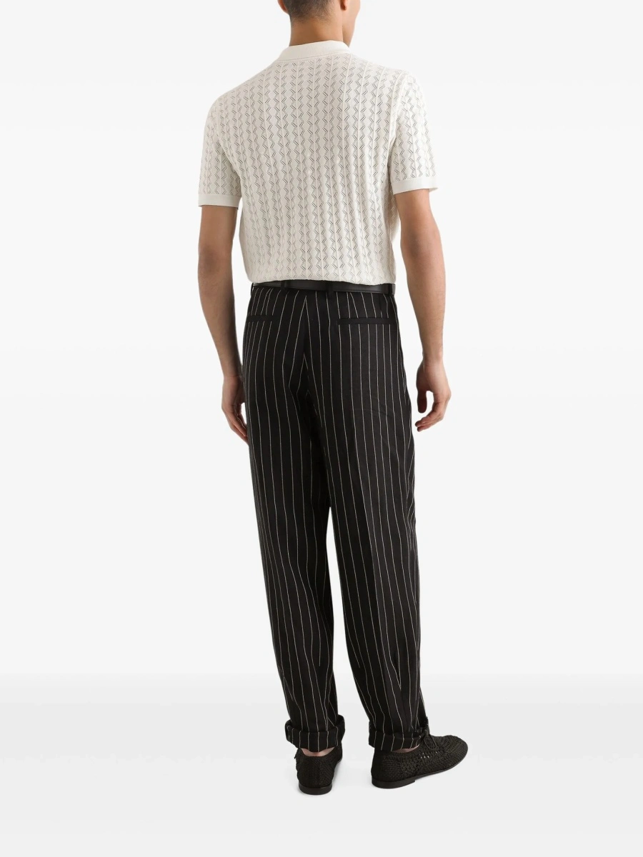 Tricou Polo Dolce &amp; Gabbana alb - Img 3
