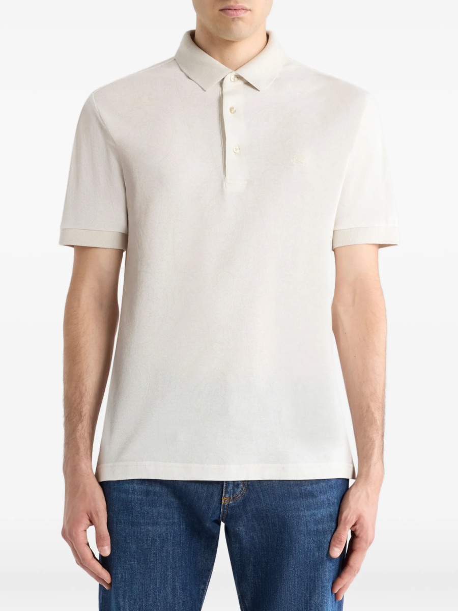 Tricou Polo ETRO neutru - Img 2
