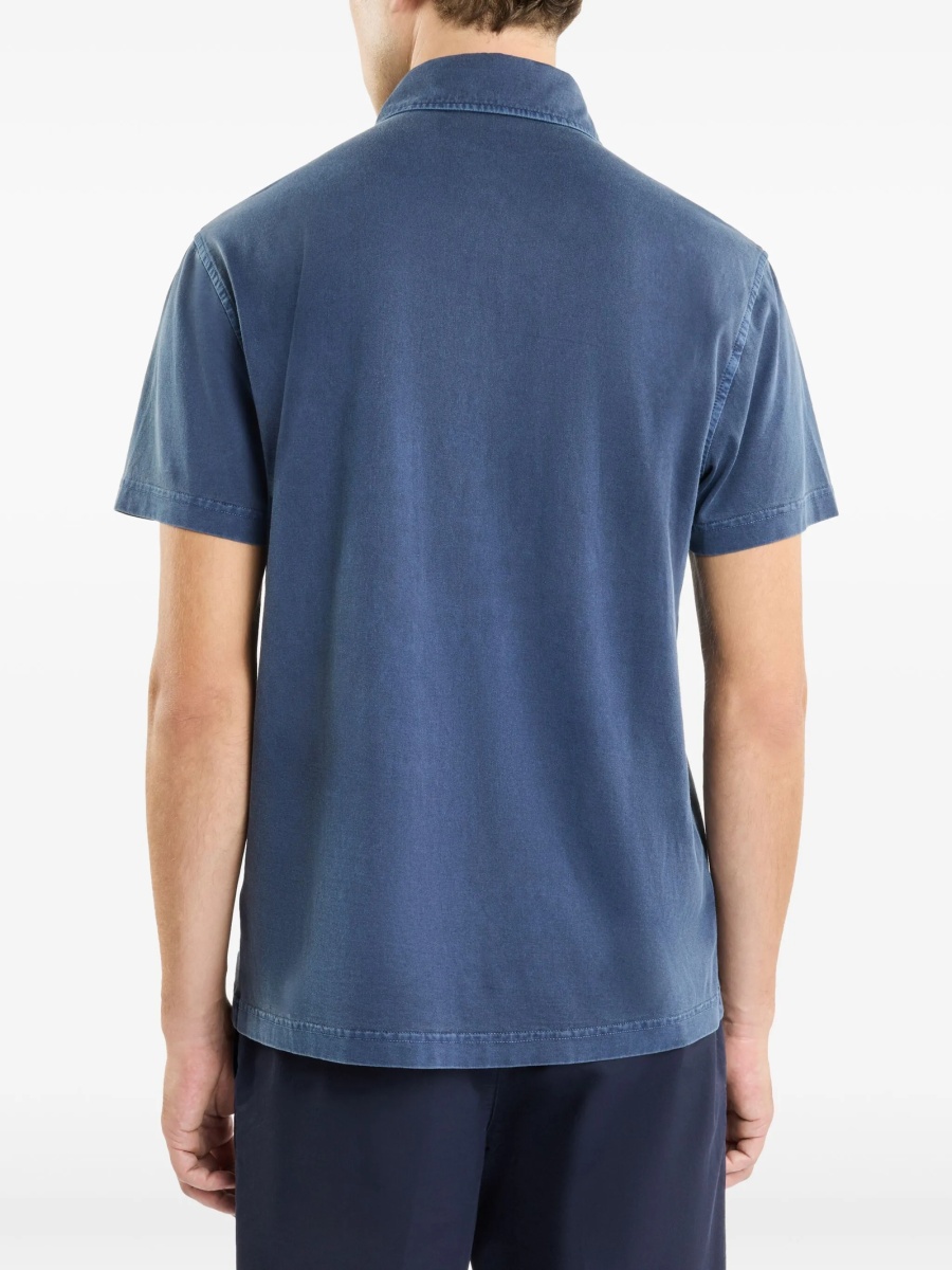 Tricou Polo Fay albastru - Img 4