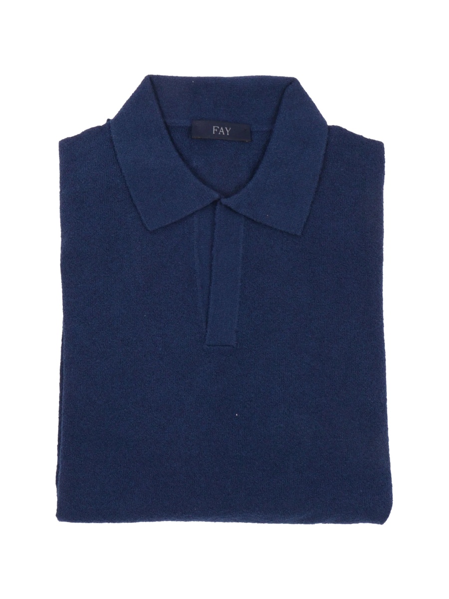Tricou Polo Fay albastru - Img 2