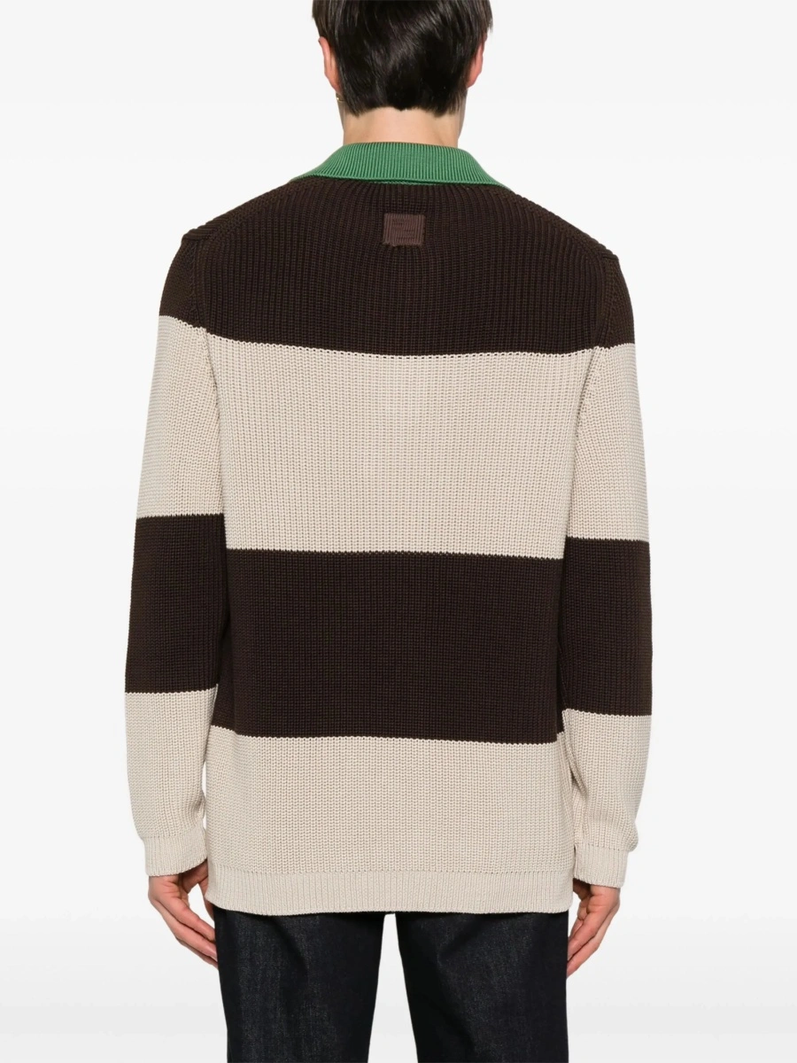Tricou Polo Fendi maro - Img 3
