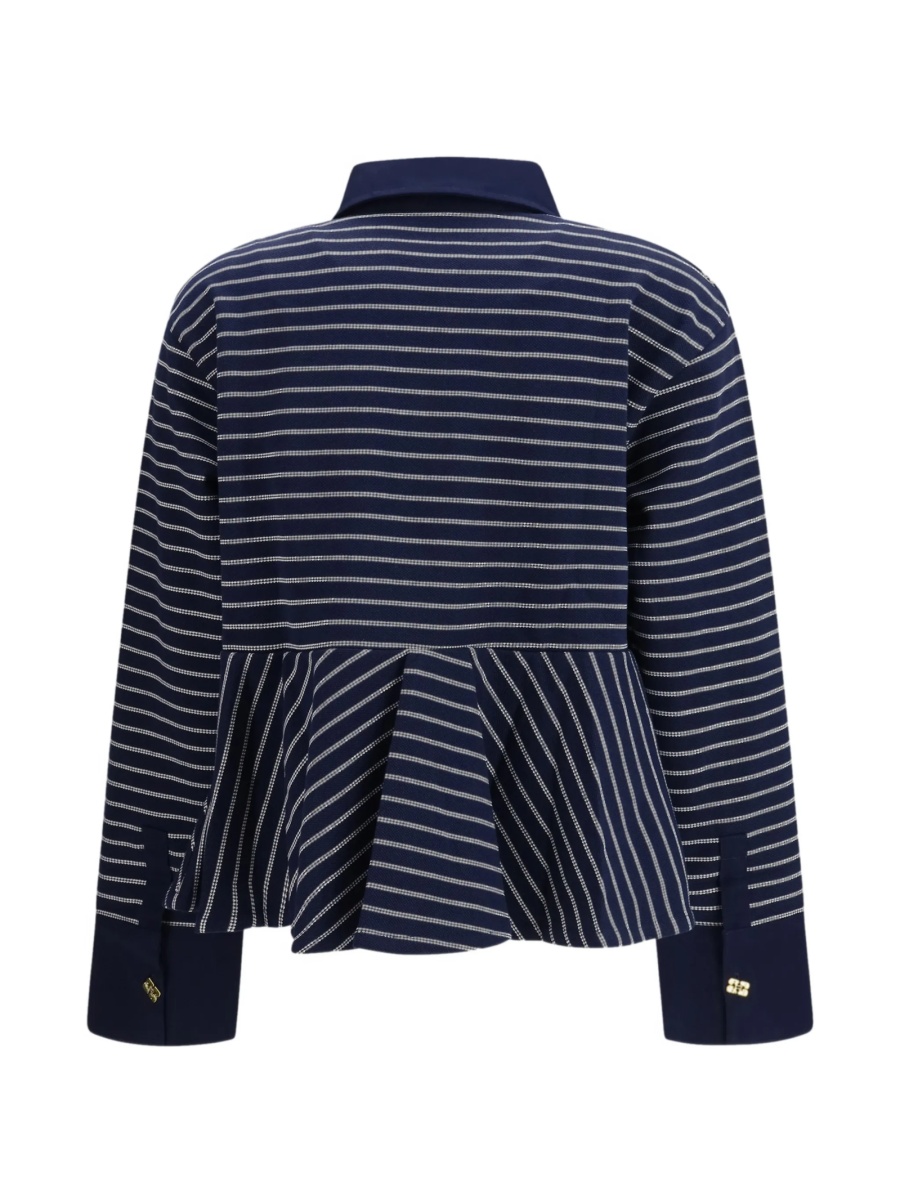 Tricou Polo Ganni albastru - Img 2