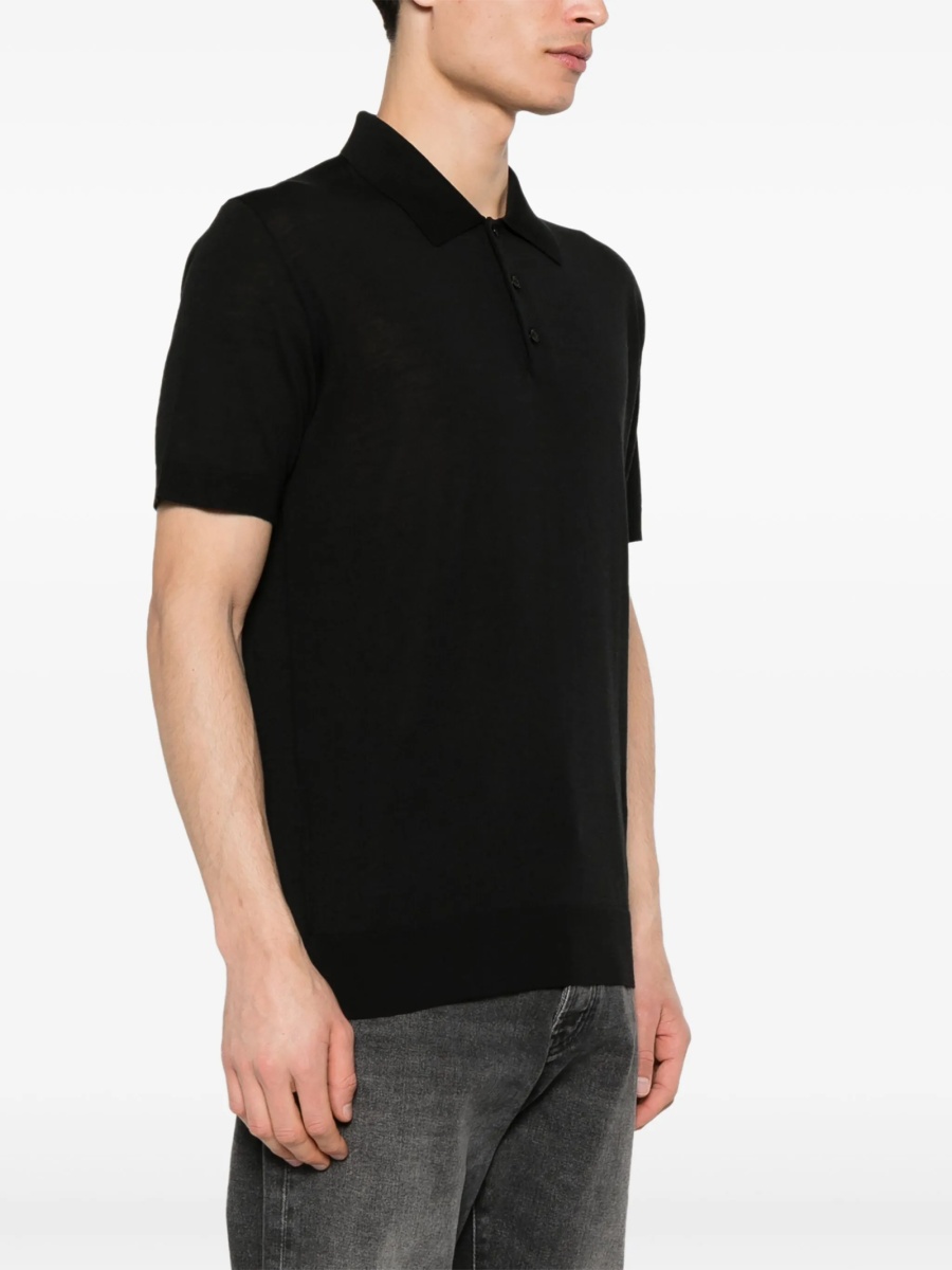 Tricou Polo Golden Goose negru - Img 3