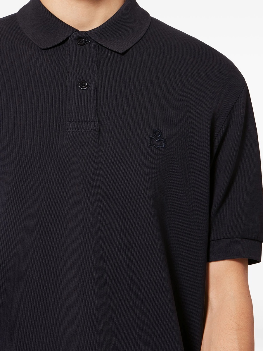 Tricou Polo Isabel Marant albastru - Img 5