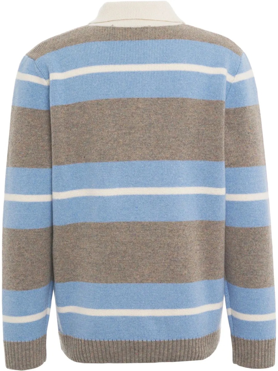 Tricou Polo Knit polo in wool - Img 3