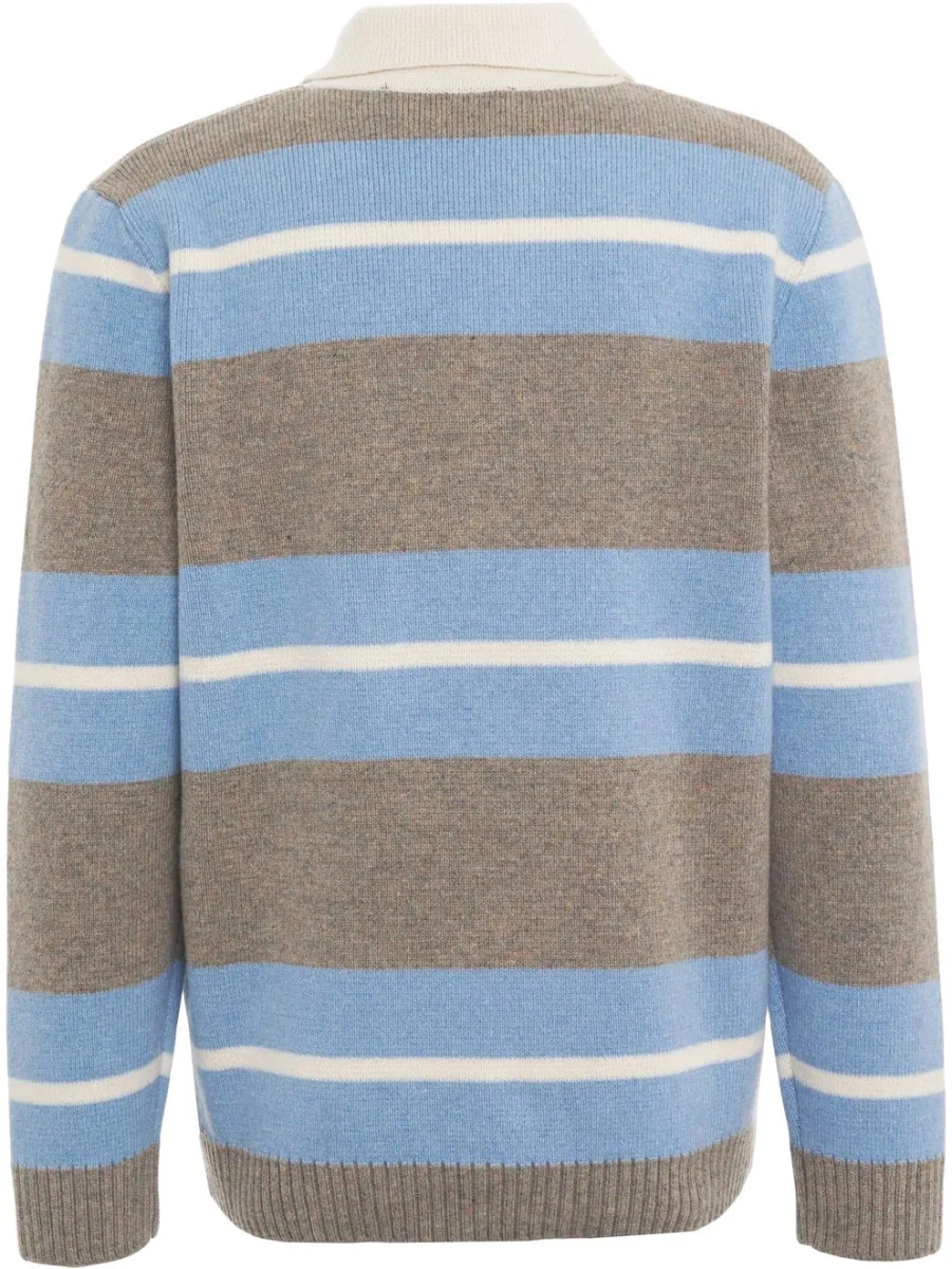 Tricou Polo Knit polo in wool - Img 3