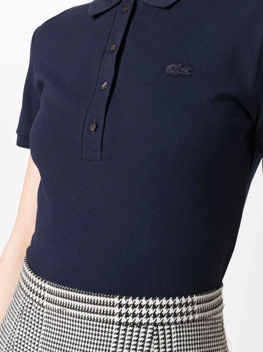 Tricou Polo Lacoste albastru - Img 5
