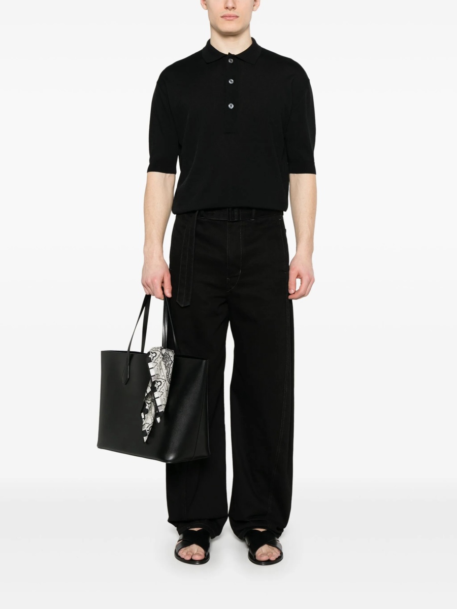 Tricou Polo Lardini negru - Img 2