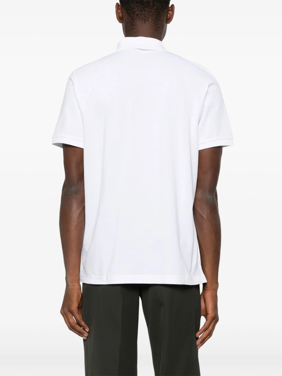 Tricou Polo Moose Knuckles alb - Img 3